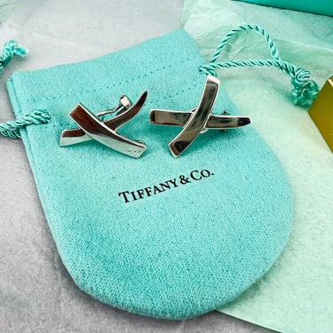 Tiffany & Co. X Earrings Paloma Picasso Lever Back 