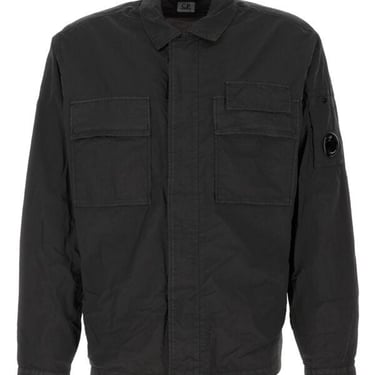 C.P. Company Men Black Nylon Jacket