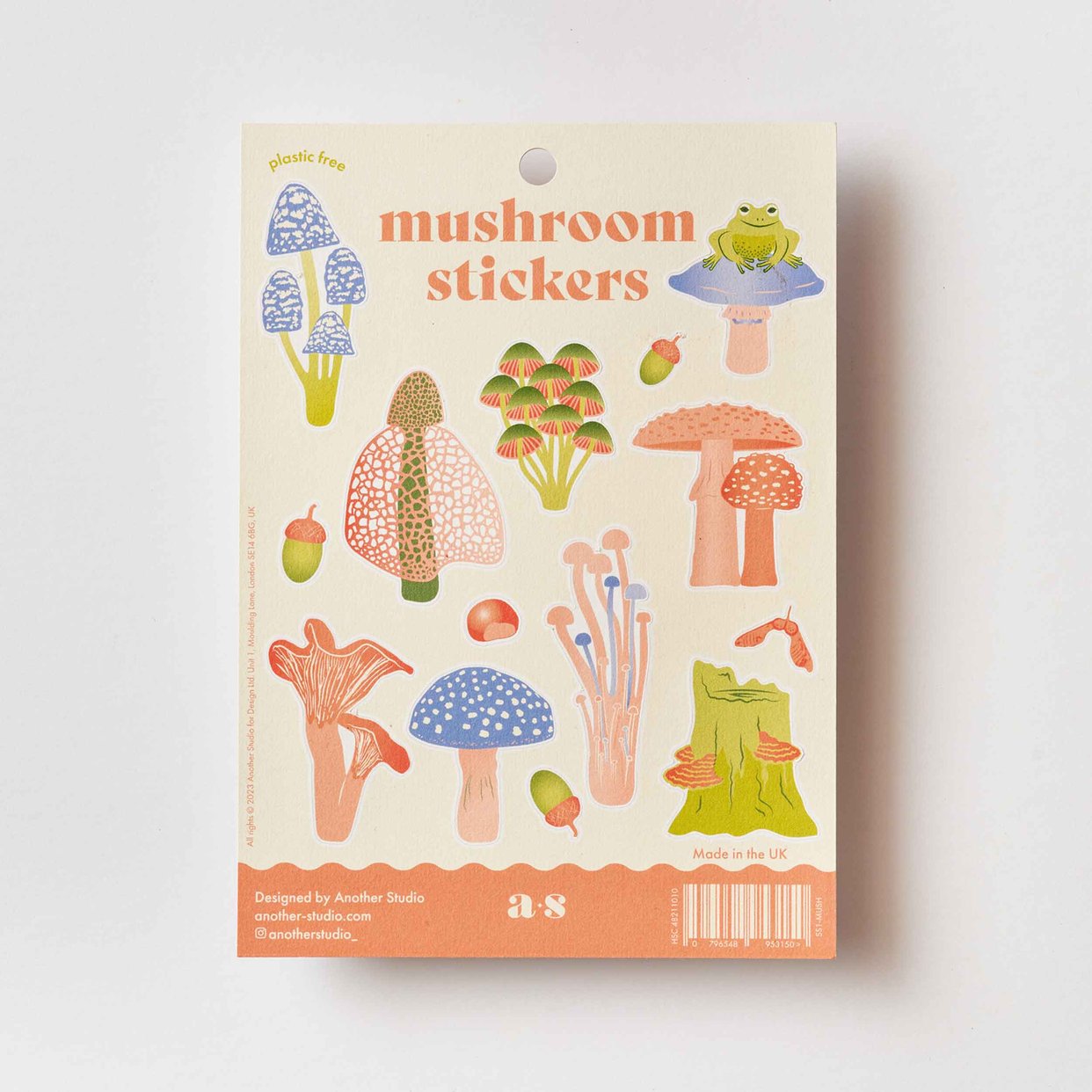 Mushroom Sticker Sheet | Jungle and Loom - Washington, DC | ATTIC