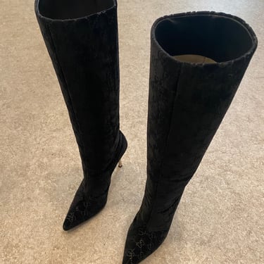 Gucci Tom Ford Velour Boots