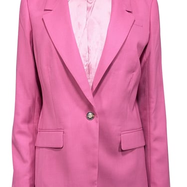 J.Crew - Pink Wool Blend Blazer Sz 10