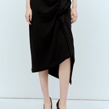 Dries Van Noten Women Cotton Midi Skirt