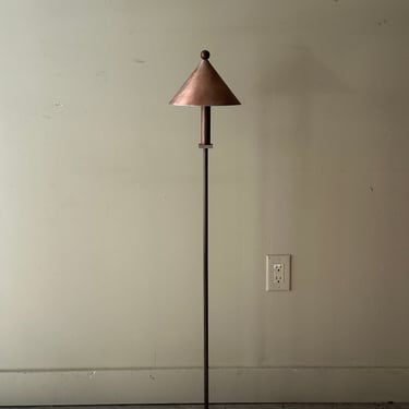 Copper toned lamp