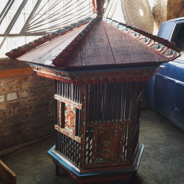 Painted Animal Cage