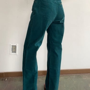 Teal Vintage Lee Cords (M)