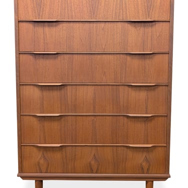 High Boy Teak Dresser - 032514