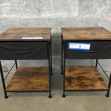 Pair of Side Tables (Seattle)