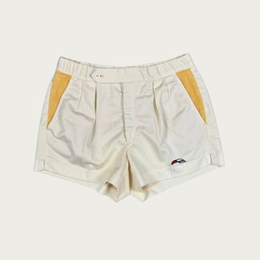 (S/M) 60s/70s Cream Shorts