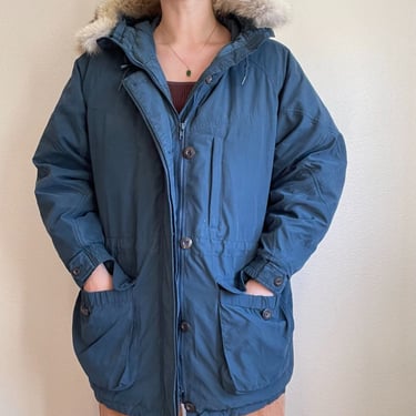 Vintage 90s Eddie Bauer Womens Premier Polar Parka Goose Down