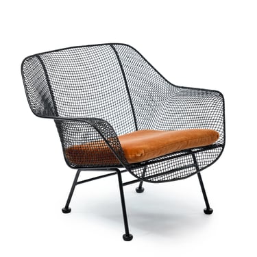 Sculptura Wide Lounge Chair by Russel Woodard for Woodard