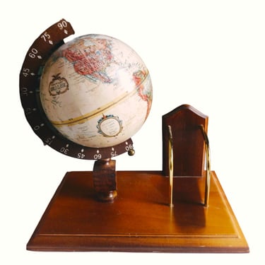 VINTAGE Mini Desktop Globe, Home Decor 