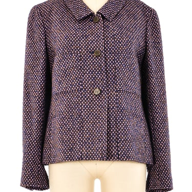 Chanel Lavender Tweed Jacket