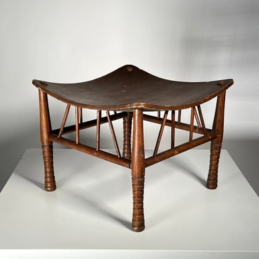 Early 20th C. Thebes Stool