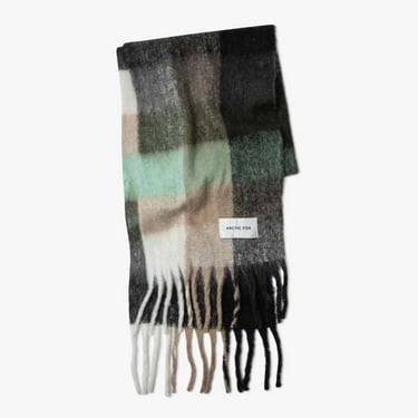 Arctic Fox &amp; Co. - North America Reykjavik Scarf - Black Check