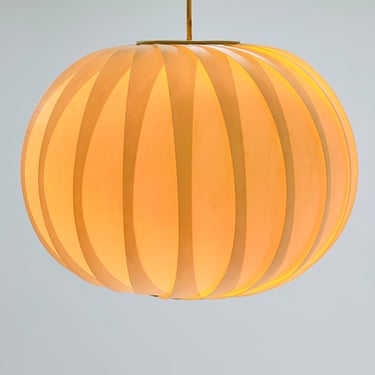 Space Age pendant light by Lars Schiøler for Danish company Høyrup 1970s 