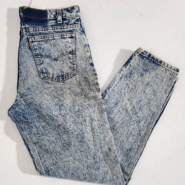 Vintage Levi Acid Wash Denim Pants Sz. 32 x 30”