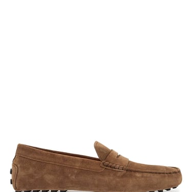 Tod's Light Walnut Leather Driving Moccasin Men