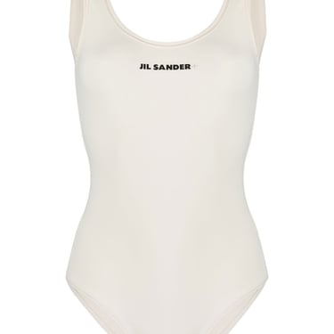 Jil Sander Women Logo Swimsuit