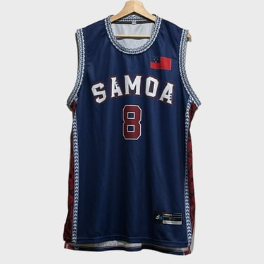 Samoa Basketball Jersey 2XL