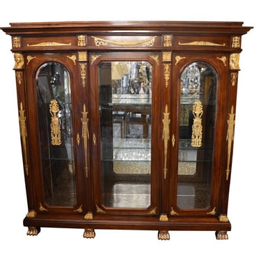 19th Century Empire Vitrine