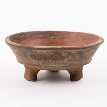 Pre-Columbian Brownware Mexican pottery bowl - shipping included!! 