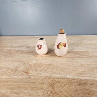 Vernonware Sherwood Salt and Pepper Shakers 