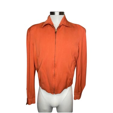 1950s men’s coral jacket 