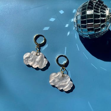 Mini Cloud Earrings