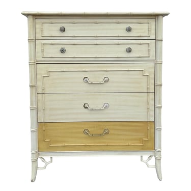 Vintage Faux Bamboo Dresser with 9 Drawers by Dixie | Elle Woodworthy -  Fort Myers, FL | ATTIC
