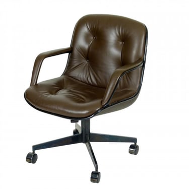 Steelcase Leather Executive Desk Chair