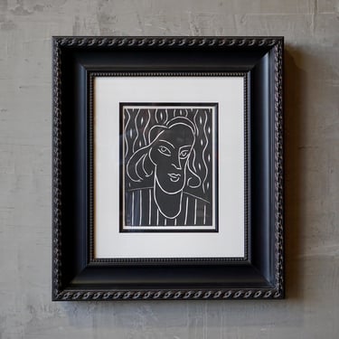 Henri Matisse 'Teeny' Linocut 