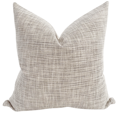 Weaving Gray Pillow Cover