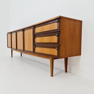 Mid Century Modern German teak Sideboard, 1960s 