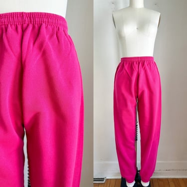 Vintage Hot Pink Hanes Sweatpants / M 