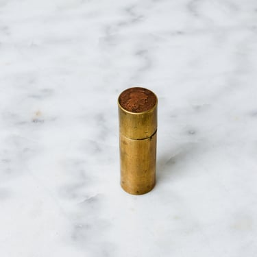 Brass Liberty Effigy Coin  Lighter