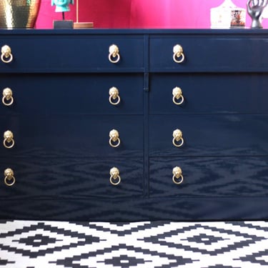 Dresser with with Lion Head Pulls 