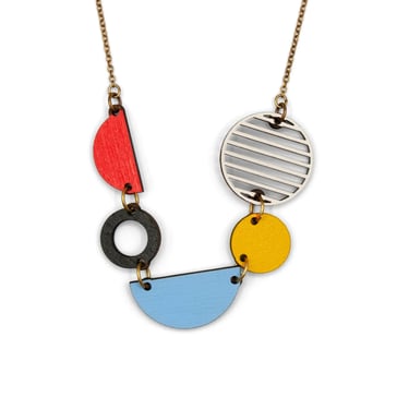 Five Abstract Shapes | Necklace