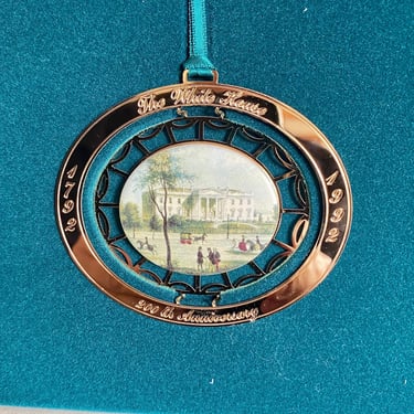 Retired White House Historical Association Ornament 1992 