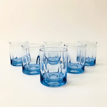 Periwinkle Lowball Tumblers - Set of 6 