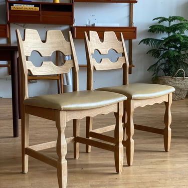 Razor Back Dining Chairs Designed by Henning Kjaernulf