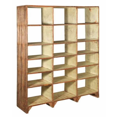 Reclaimed Teak Wood Bookshelf