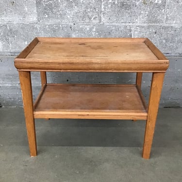 Oak Side Table (Seattle)