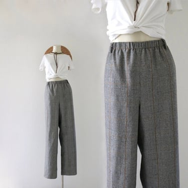 micro houndstooth wool trousers 30-38 