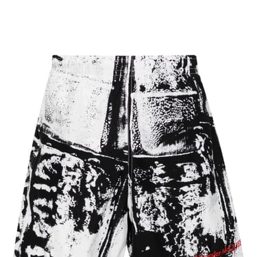 Alexander Mcqueen Men Printed Swim Shorts