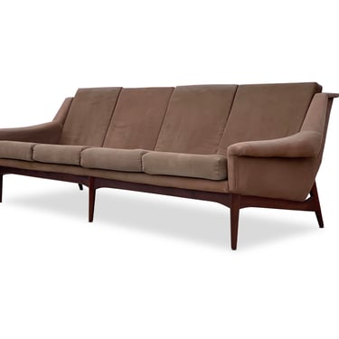 Danish Modern 4-Seater Sofa by HW Klein fr Bramin, circa 1960s - *Please ask for a shipping quote before you buy. 