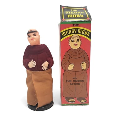 1960s Vintage The Merry Monk Rising Penis Flasher, Funny Naughty Risque XXX, Adult Humor Gag Gift, Brown Legs 