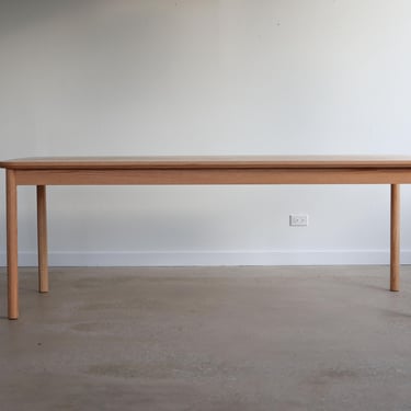 Handcrafted Solid Wood Parsons Style Dining Table - USA Made - FREE Shipping 