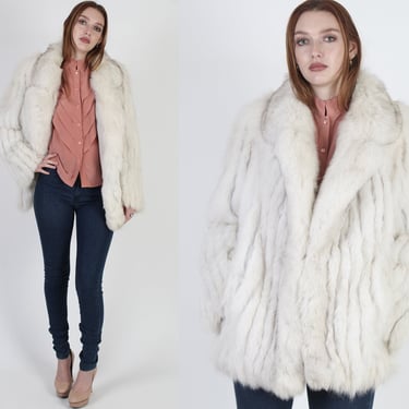 Artic Fox Faux Fur Women's Coat with Hood