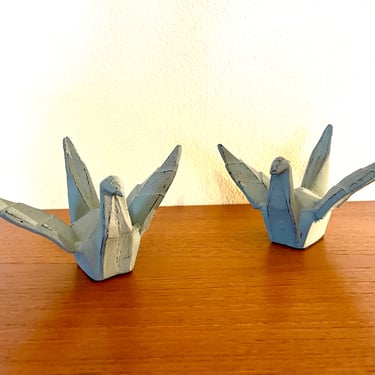 Wrought Iron Origami Crane 