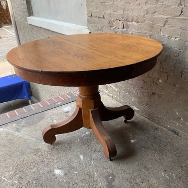 Antique Oak Dining Table, No Leaves | GoodWood | U St - Washington, DC